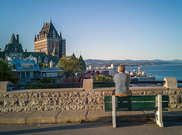 Monument de Pierre Du Gua de Monts | Exterior of the Château Frontenac | Cultural heritage monuments in Quebec City